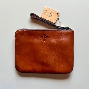Full-Grain Leather Large Wristlet | Patricia Nash